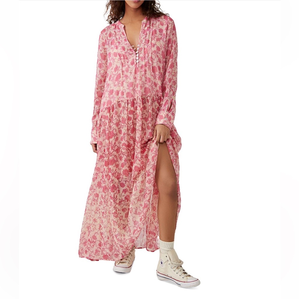 Free People Floral maxi